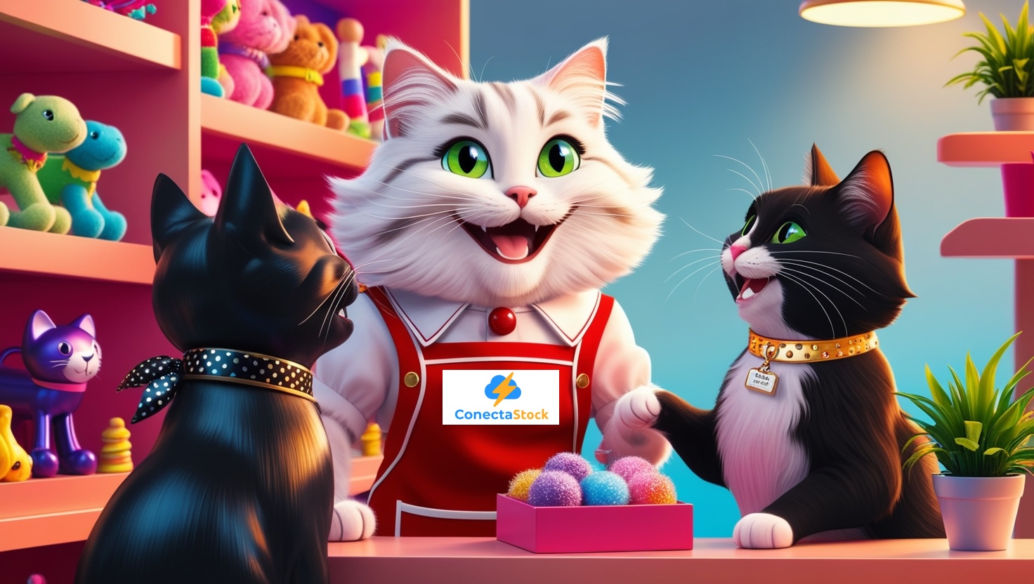 Leonardo_Phoenix_In_a_vibrant_stylized_store_a_cheerful_cashie_1